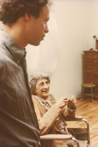 Nicholas Fox Weber & Anni Albers Tyler Workshop 1978